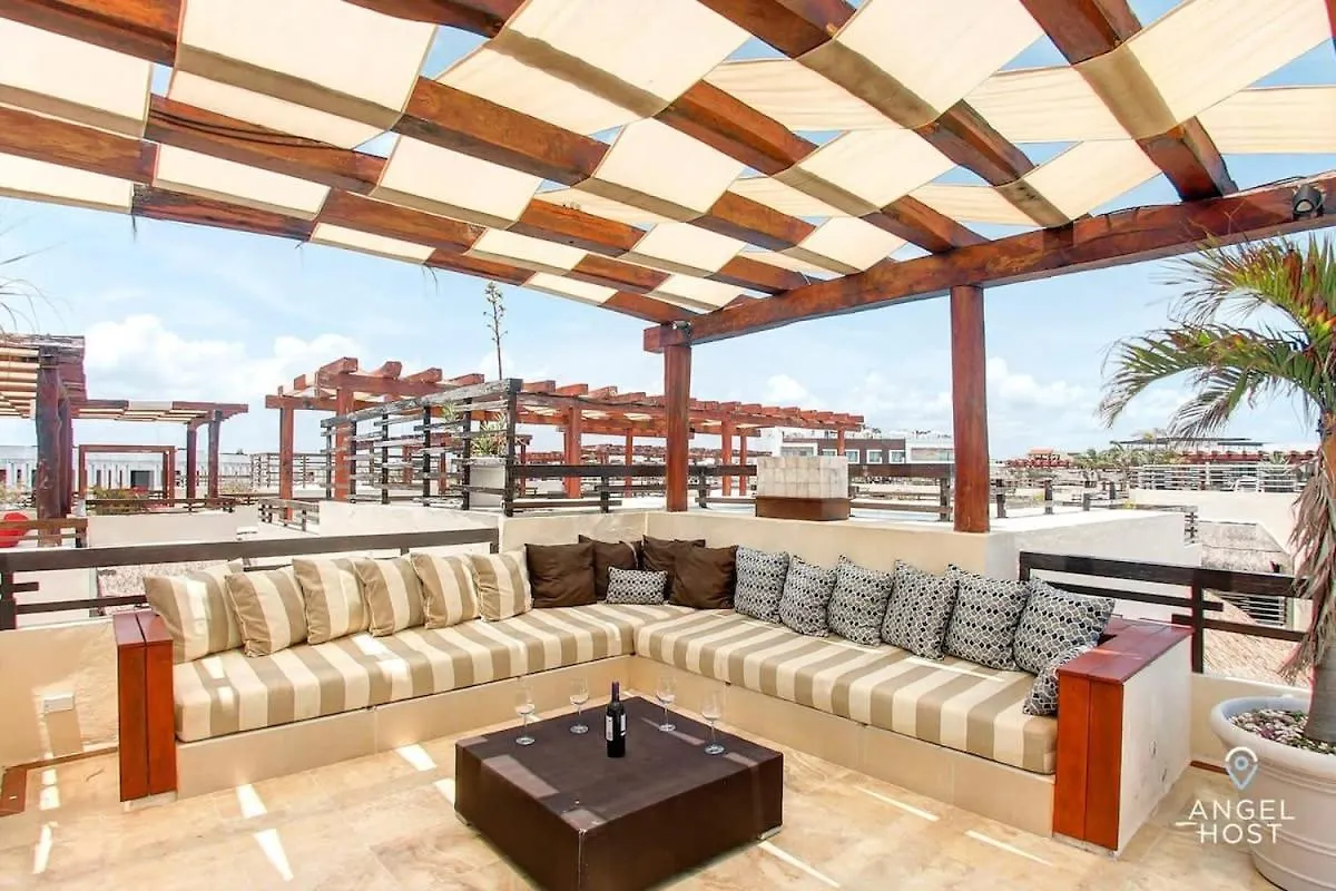Holiday home Beachfront Penthouse Oceanview Rooftop And Pool Playa del Carmen Mexico